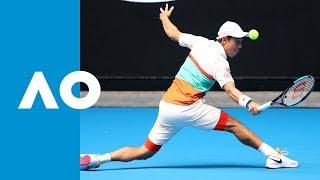 Nishikori First Set Win (2R) | Australian Open 2019