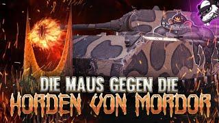 Die Maus gegen die Horden von Mordor [World of Tanks - Gameplay - Deutsch]