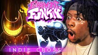 BENDY VS SANS FNF INDIE CROSS REACTION [ FINAL ANIMATION ]