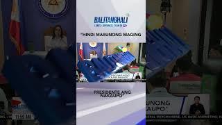 VP Sara Duterte - "Hindi marunong maging presidente ang nakaupo" | Balitanghali