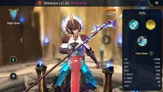 Raid Shadow Legends .  Shirimani. Legendary