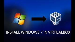 How to install Windows 7 in VirtualBox(2021)