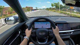 2022 Geely Xingyue L 雷神Hi·X 1.5T Hybrid POV Review【CN POVDrive】