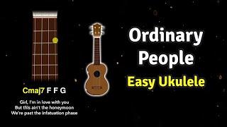 How to play Ordinary People on Ukulele | Ukified