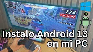 Instala Android 13 en un PC y haz que VUELE | Windows y Android con doble arranque