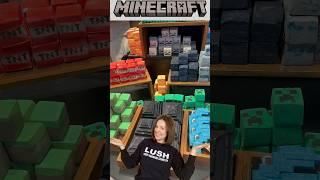 LUSH X MINECRAFT ️ Come with me and see NEW collection  ️ #lush #minecraft #shorts