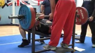 rob preston benches new world record 215kg@ 86.5kg 40-44 years old