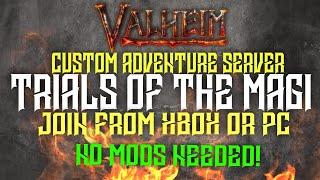 Tour of The Custom Valheim Adventure Server - Test Your End Game Magic