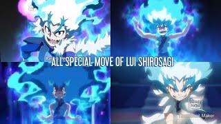 ALL SPECIAL MOVES OF LUI SHIROSAGI