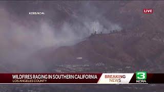 LA wildfire coverage | Red flag warning and more Jan. 12 updates at 7 a.m.