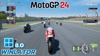 Winlator v8 (Afei) - Gameplay Moto GP 24 (Windows) On Android