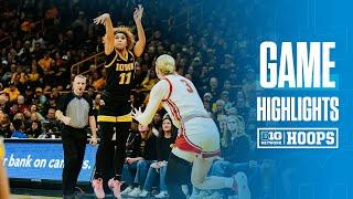 Wisconsin at Iowa | HIGHLIGHTS | Big ten Women's Basketball | 03/02/2025