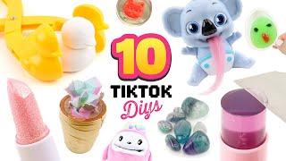 10 SATISFYINGLY WEIRD TikToks! Snow Ducks, Jelly, Crystals, Slime & More!