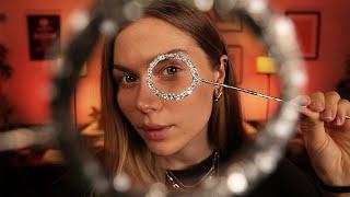 ASMR Measuring Your Face With Precision  Personal Attention for Deep Relaxation