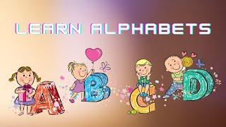 Alphabets For Kids || Capital Letters ABCD || Kidzone