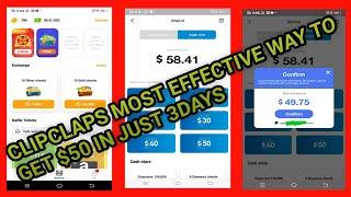 CLIPCLAPS EARN $50 IN JUST 3DAYS BEST STRATEGY BY USING INVITATION LINK