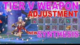 CBT Ragnarok M Eternal Love - Tier 5 Weapon Adjustment, New Synthesis Weapon