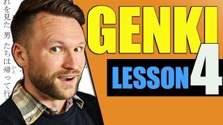 【N5】Genki 1 Lesson 4 Japanese Grammar Made Clear【Chat removed】