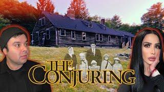 We SURVIVED OVERNIGHT INSIDE THE REAL CONJURING HOUSE