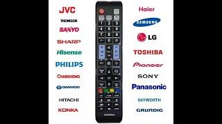 Configure Universal TV Control (Any Brand)