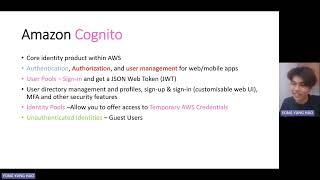 Amazon Cognito by Yong Yung Hao (Asia Pacific University)
