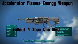 Accelerator Plasma Energy Weapon Awesome Fallout 4 Xbox One Mod!