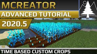 MCreator: Time Based Custom Crops | Tutorial 2020.5