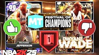 NEW FESTIVAL OF CHAMPIONS EVENT CARDS IN NBA 2K25 MyTEAM! WHICH PLAYERS ARE WORTH GETTING?