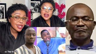 Kevin Taylor and Afia Schwar m0ck Ken Agyapong, Afia calls new IGP to arrɛst Ken over Ahmed Suale