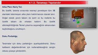 3B Tarama İşlemleri 3 (3D Scanning Operations)