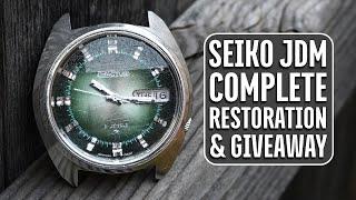 Complete Restoration & Giveaway  – Win This or Get Your Watch Serviced On YouTube