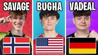 Best Fortnite Players From *EVERY* Country! (A to Z...)