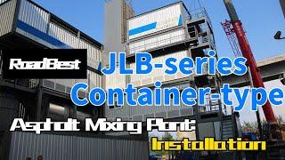 Shaanxi Roadbest JLB series container-type asphalt mixing plant