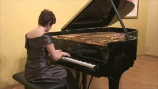 Elena Dorozhkina plays Scriabin-- Etude in D flat Major -- Op. 8 No. 10