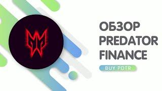  Обзор проекта Predator Finance | Presale монет PDTR