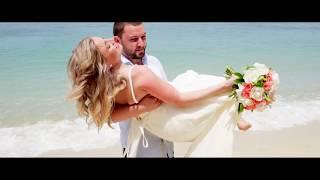 Wedding in Thailand on the abandoned island. Свадьба в Тайланде на Пхукете на диком острове