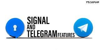 TELEGRAM AND SIGNAL FEATURES | TECHDUO