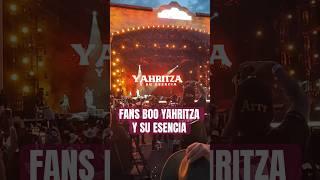 Yahritza y Su Esencia gets booed on stage #yahritzaysuesencia #live #concert #2023 #booed #trending