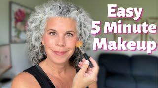 Easy 5 Minute Makeup for Women Over 50 