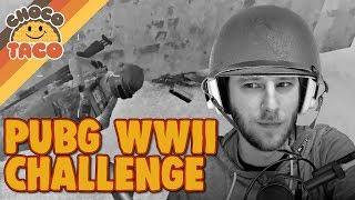 WWII Weapons Only: A choco Challenge - chocoTaco PUBG Gameplay