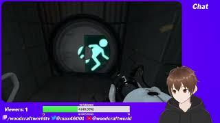 Playing Portal 2 for the first time in 1 year part 2 [ 1 Dec 24 ]