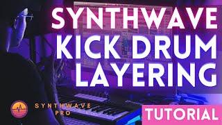 Kick Drum Layering Techniques Synthwave Pro Tutorial (How to Layer Kick)