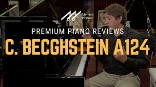 C. Bechstein Academy A124 (B124) Upright Piano Review & Demo