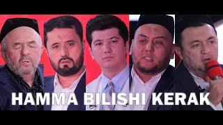 HAMMA BILISHI KERAK  // AMIRXON UMAROV SHOUSI // OCHIQCHASIGA GAPLASHAMIZ // 158-SON