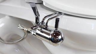 GoBidet 2003C Chrome Bidet Attachment Video Review from BidetKing.com