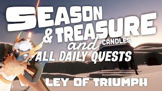 Today’s Season & Treasure Candles and Daily Quests | Valley of Triumph | SkyCotl | NoobMode