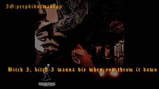 lil peep - pick me up HD (feat.yunggoth) [*lyrics in GBC FONT*]