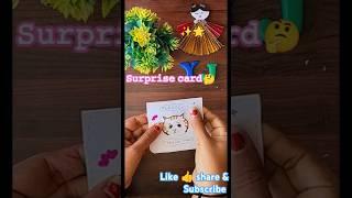 #surprise gift card #trending #shorts #art #craft #kitty #card #gift