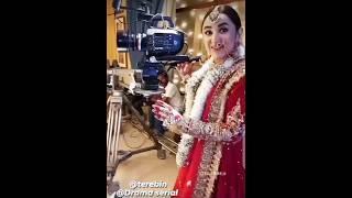 Tere Bin Drama Shooting/ Behind The Scenes / Yumna ZaidiWahaj Ali