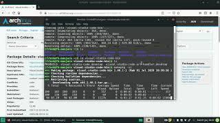 How to Install Visual Studio Code in Manjaro Linux / Arch Linux